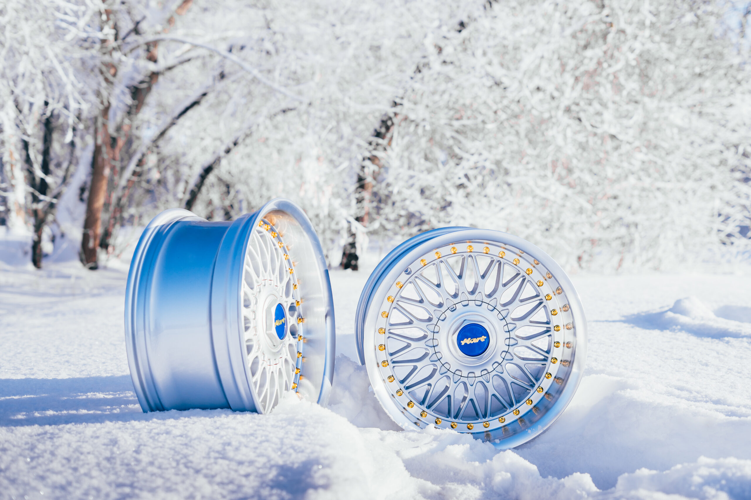 HART HR86 R17, 4X100/4X108, 2 Widths, 4 Colors