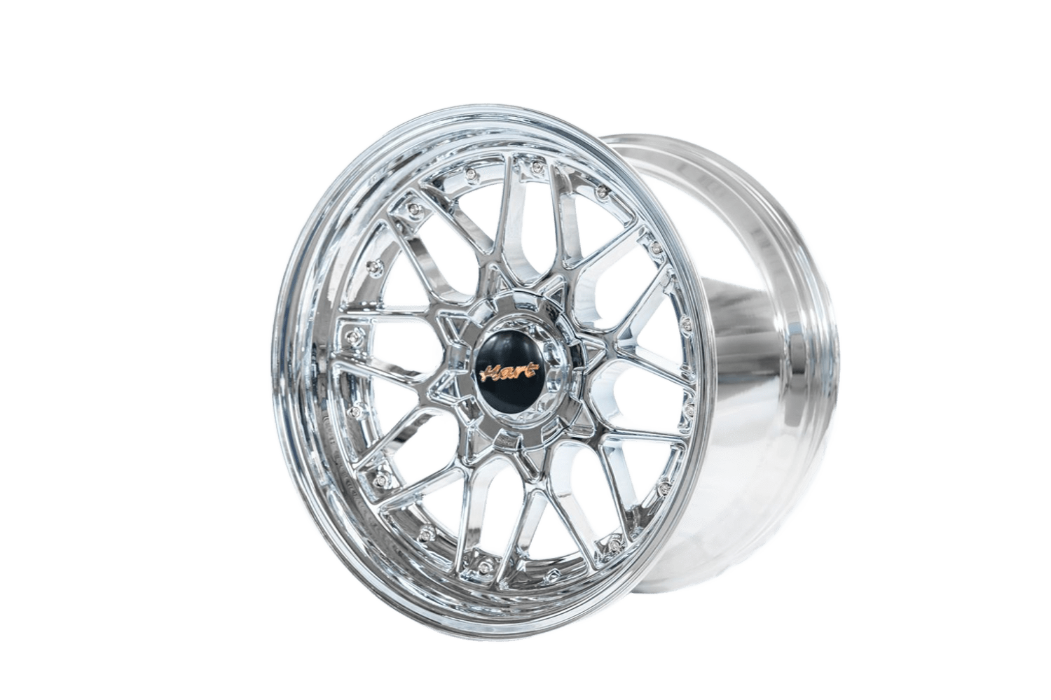 HART HR83, R18, 5X114.3/120, CHROME, 4 Rivet Colors, 2 Widths
